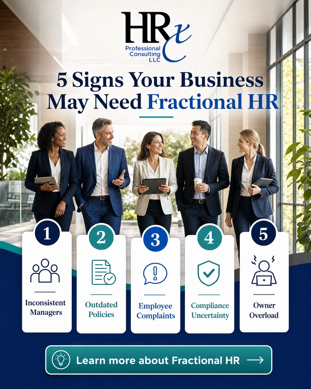 5 Signs Your Business Needs Fractional HR Support